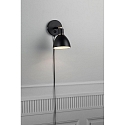 Nordlux Luminaire mural RAY E14 IP20, noir  