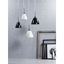 Luminaire � suspension READ E27 IP20 blanc opale