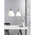 Nordlux Luminaire � suspension READ E27 IP20, blanc opale