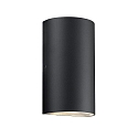 Nordlux LED Outdoor luminaire ROLD LED Wall luminaire, oval, 2x 5W LED, 3000K, 750lm, IP44, black