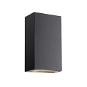 Luminaire mural d'ext�rieur ROLD LED angulaire IP44, noir  
