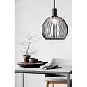 design for the people by Nordlux Luminaire � suspension AVER 40 E27 IP20, noir  