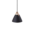 Luminaire � suspension STRAP 27 E27 IP20, noir  