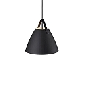 Luminaire � suspension STRAP 36 E27 IP20, noir  