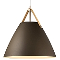 design for the people by Nordlux Pendant luminaire STRAP 48, 48cm, E27, IP20, metal, beige