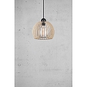 Nordlux Luminaire à suspension CHINO 25 E27 IP20, marron, noir  