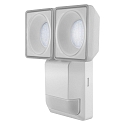 Luminaire mural d'ext�rieur ENDURA� PRO FLOOD SENSOR 16W 2 voies, avec capteur, inclinable IP55, blanche gradable