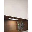 Ledvance Panneau à LED CABINET LED PANEL 30X10CM TWO LIGHT, 10W 550lm 3000K 110° 110° CRI >=80