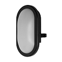 Luminaire de surface LED BULKHEAD 11W ovale, r�sistant aux chocs IP54, noir 