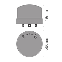 Ledvance remote control HB SENSOR 87 147 190W with sensor