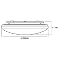 Ledvance Luminaire de plafond ORBIS® SPARKLE CLICK-CCT 400MM CCT Switch IP20