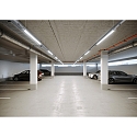 Ledvance damp-proof luminaire DAMP PROOF COMP TH 1200 V 33W 865 IP66 PS wired through IP66