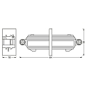 Ledvance TRACKLIGHT LINEAR CONNECTOR WT