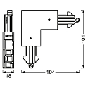 Ledvance TRACKLIGHT CORNER CONNECTOR WT