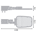 Ledvance SL AREA SPD SMV 30W730 RV20STGYFS1 LEDV