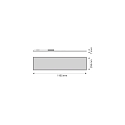 Ledvance Panneau à LED BIOLUX HCL PL 1200 S TW DALI contrôlable par DALI, Tunable White, gradable