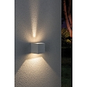 Paulmann Luminaire mural d’extérieur LED CYBO petit, angulaire, réglable IP65, blanche 