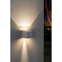 Paulmann Luminaire mural d’extérieur LED CYBO petit, angulaire, réglable IP65, blanche 
