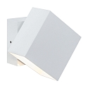 Paulmann Luminaire mural d'extérieur LED CYBO grand, angulaire, rotatif IP65, blanche 