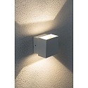 Paulmann Luminaire mural d'extérieur LED CYBO grand, angulaire, rotatif IP65, blanche 