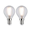 Ampoule � filament forme de gouttes P45 lot de 2 E14 3W 250lm 2700K CRI >80 