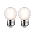 Ampoule � filament forme de gouttes P45 lot de 2 E27 5W 470lm 2700K CRI >80 