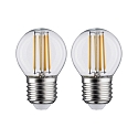 Paulmann Ampoule � filament forme de gouttes P45 lot de 2 E27 5W 470lm 2700K CRI >80 