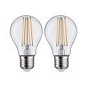Paulmann Ampoule � filament forme standard STANDARD LED A60 lot de 2 E27 7W 806lm 2700K CRI >80 