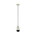 Paulmann Lampe de miroir frontal globe DECO GLOBE G95 LED BLACK MATT DIM G95 clair E27 6,5W 600lm 2700K CRI >80 gradable