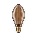Paulmann Lampe en forme de bougie LED DECO INNER GLOW SPIRAL LED Forme de poire E27 3,6W 120lm 1800K CRI >80 gradable