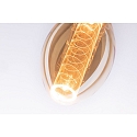 Paulmann Lampe en forme de bougie LED DECO INNER GLOW SPIRAL LED Forme de poire E27 3,6W 120lm 1800K CRI >80 gradable