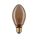 Paulmann Lampe en forme de bougie LED DECO INNER GLOW RING LED Forme de poire E27 3,6W 120lm 1800K CRI >80 gradable