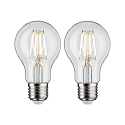 Ampoule � filament forme standard FILAMENT A60 lot de 2, commutable E27 5W 470lm 2700K CRI >80 