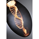 LED lamp pear INNER GLOW HELIX E27 3,5W 90lm 1800K 360° CRI >80 