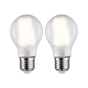 Lampe LED forme poire lot de 2 E27 7W 806lm 4000K 360° CRI >80 