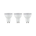 Lampe � r�flecteur LED lot de 3 GU10 7W 460lm 4000K 36� CRI >80 