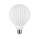 Globe de filament d'ampoule GLOBE G125 WHITE LAMPION V2 rainur�, encastr� G125 terne E27 4,3W 400lm 3000K CRI >80 gradable