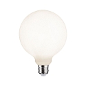 Globe de filament d'ampoule GLOBE G125 WHITE LAMPION V4 lisse G125 terne E27 4,3W 400lm 3000K CRI >80 gradable
