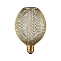 Paulmann Lampe � filament LED METALLIC GLOW GLOBE SPIRAL commutable E27 4,2W 200lm 1800K CRI >80 