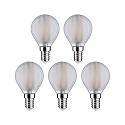 Paulmann LED Lampe gouttes lot de 5 E14 5W 470lm 4000K CRI 80-89