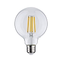 Paulmann Globe de filament d'ampoule ECO-LINE G95 commutable G95 clair E27 4W 840lm 3000K 360� CRI >80  d�gager