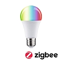 Paulmann Ampoule LED Smart WIFI RGBW contr�lable par ZigBee E27 11W 1055lm 2200-6500K CRI 80-89 gradable