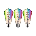 Ampoule LED Smart WIFI RGBW contr�lable par ZigBee E27 6,3W 470lm 2200-6500K CRI 80-89 gradable