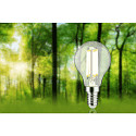 Paulmann Ampoule � filament forme de gouttes ECO-LINE DROP commutable P45 clair E14 2,5W 525lm 3000K 360� CRI >80  d�gager