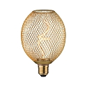 Lampe � filament LED METALLIC GLOW GLOBE  3-STEP DIM E27 4W 180lm 1800K CRI >80 gradable