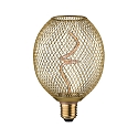 Paulmann Lampe � filament LED METALLIC GLOW GLOBE  3-STEP DIM E27 4W 180lm 1800K CRI >80 gradable