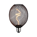 Lampe � filament LED METALLIC GLOW GLOBE  3-STEP DIM E27 4W 160lm 1800K CRI >80 gradable