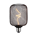 Lampe � filament LED METALLIC GLOW CYLINDER 3-STEP DIM E27 4W 160lm 1800K CRI >80 gradable