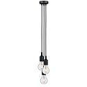Paulmann Luminaire � suspension NEORDIC KETIL 3 flammes E27 IP20, noir  gradable
