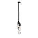 Paulmann Luminaire � suspension NEORDIC KETIL 3 flammes E27 IP20, noir  gradable